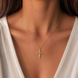 CRUZ CAMINO ORO 18K GLORIOSA