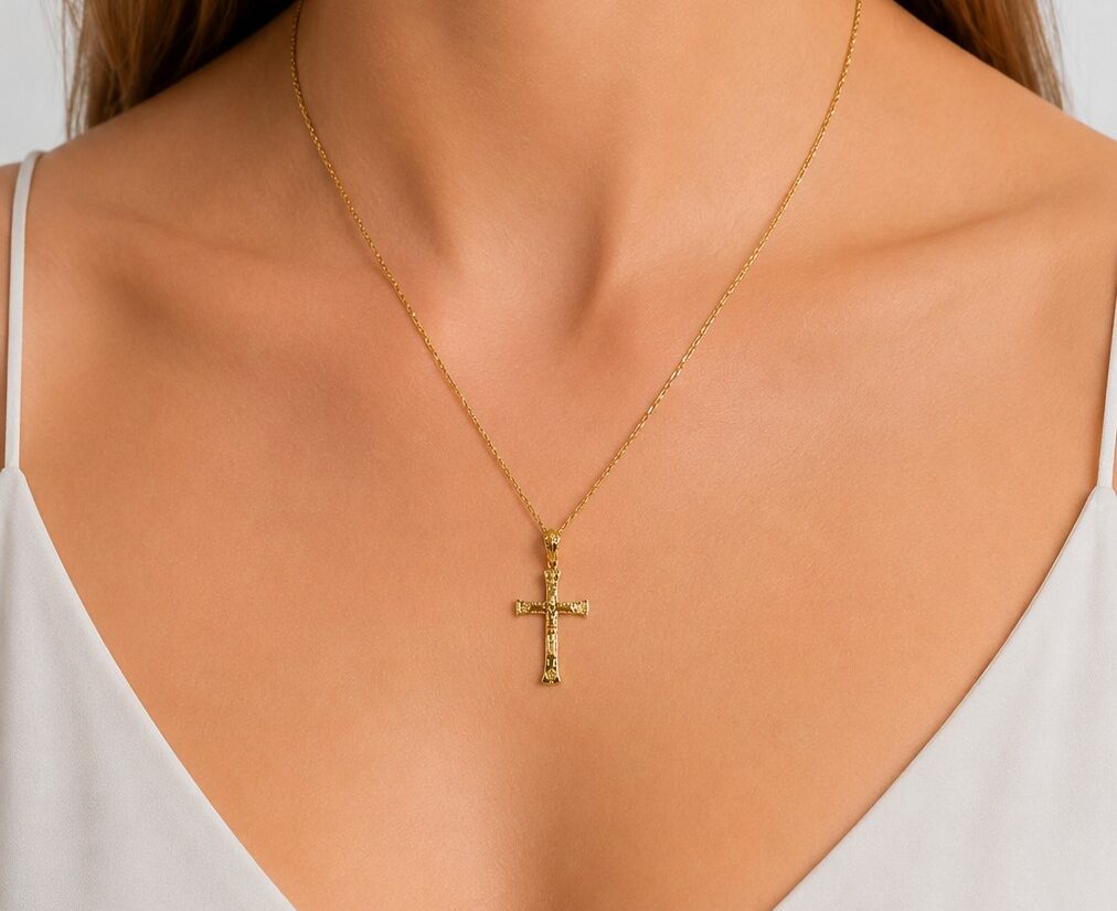 CRUZ CAMINO ORO 18K MERKABÁ