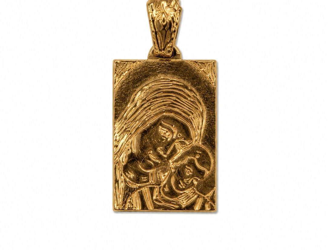 CRUZ CAMINO ORO 18K VIRGEN
