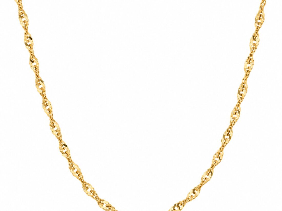 CADENA ORO 18K SINGAPUR 50CM