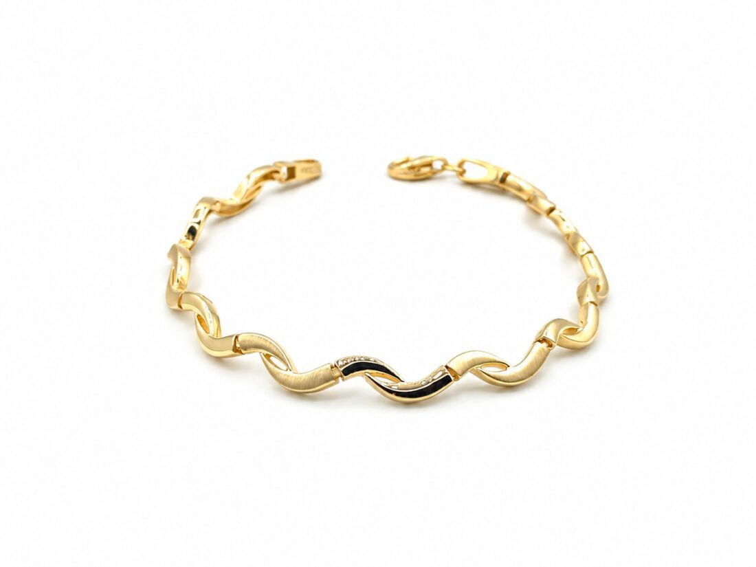 PULSERA PLATA CHAPADA