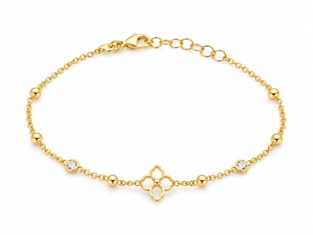 PULSERA PLATA CHAPADO NUDO BRUJA